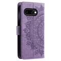 Google Pixel 10a Mandala Series Lommebok-deksel - Lilla