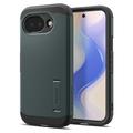 Google Pixel 10a Spigen Tough Armor Mag-deksel - Avgrunnsgrønn
