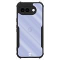 Google Pixel 10a Tactical Quantum Stealth-deksel med forsterkede hjørner - klar / svart