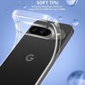 Google Pixel 11 TPU-deksel m/ 2x Beskyttelsesglass - Klar