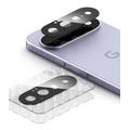 Google Pixel 11 Ringke Heldekkende kameralinsebeskytter - 2 stk. - Svart
