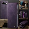 Google Pixel 11/11 Pro Caseme 033 Lommebok-etui med kalvestruktur og RFID-blokkering - Lilla