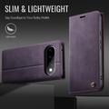 Google Pixel 11/11 Pro Caseme 033 Lommebok-etui med kalvestruktur og RFID-blokkering - Lilla