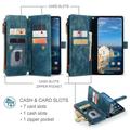 Google Pixel 11/11 Pro Caseme C30 Multifunksjonell Lommebok-deksel - Blå