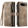 Google Pixel 11/11 Pro Caseme C30 Multifunksjonell Lommebok-deksel - Brun