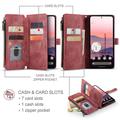 Google Pixel 11/11 Pro Caseme C30 Multifunksjonell Lommebok-deksel - Rød