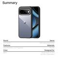 Google Pixel 11/11 Pro Dux Ducis Aimo Hybrid-deksel - Svart