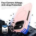 Google Pixel 11 Pro Fold Dux Ducis Yind Hybrid-deksel - MagSafe-kompatibel - Lys rosa