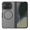 Google Pixel 11 Pro Fold Nillkin Super Frosted Shield Prop Hybrid-deksel - Gjennomsiktig svart