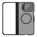 Google Pixel 11 Pro Fold Nillkin Super Frosted Shield Prop Hybrid-deksel - Gjennomsiktig svart