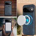 Google Pixel 11 Pro Magnetisk-deksel med kortholder - blå