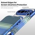 Google Pixel 11 Pro Stilig magnetisk flipp-deksel med RFID-kortspor - Blå