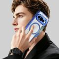 Google Pixel 11 Pro Stilig magnetisk flipp-deksel med RFID-kortspor - Blå