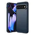 Google Pixel 11 Pro XL Børstet TPU-deksel - karbonfiber