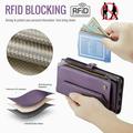 Google Pixel 11 Pro XL CaseMe C36 RFID-blokkerende lommeboketui - Lilla