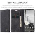 Google Pixel 11 Pro XL Caseme 013 Series Lommebok-deksel - Svart