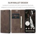 Google Pixel 11 Pro XL Caseme 013 Series Lommebok-deksel - Kaffe