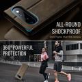 Google Pixel 11 Pro XL Caseme 033 Lommebok-etui med kalvestruktur og RFID-blokkering