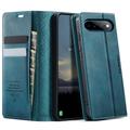 Google Pixel 11 Pro XL Caseme 033 Lommebok-etui med kalvestruktur og RFID-blokkering - Grønn