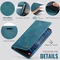 Google Pixel 11 Pro XL Caseme 033 Lommebok-etui med kalvestruktur og RFID-blokkering - Grønn