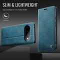 Google Pixel 11 Pro XL Caseme 033 Lommebok-etui med kalvestruktur og RFID-blokkering - Grønn