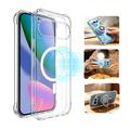 Google Pixel 11 Pro XL Imak magnetisk TPU deksel – gjennomsiktig