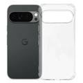 Google Pixel 11 Pro XL støtsikkert silikon-deksel - Gjennomsiktig