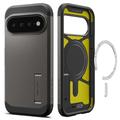 Google Pixel 11 Pro XL Spigen Tough Armor Mag-deksel - Våpenmetall