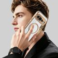 Google Pixel 11 Pro XL Stilig magnetisk flipp-deksel med RFID-kortspor - brun