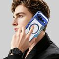 Google Pixel 11 Pro XL Stilig magnetisk flipp-deksel med RFID-kortspor - Blå