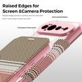 Google Pixel 11 Pro XL Stilig magnetisk flipp-deksel med RFID-kortspor - rosa