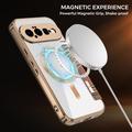 Google Pixel 11 Stilig magnetisk flipp-deksel med RFID-kortspor - brun