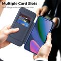 Google Pixel 11 Stilig magnetisk flipp-deksel med RFID-kortspor - Blå