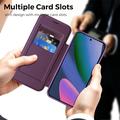 Google Pixel 11 Stilig magnetisk flipp-deksel med RFID-kortspor - lilla