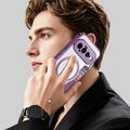 Google Pixel 11 Stilig magnetisk flipp-deksel med RFID-kortspor - lilla