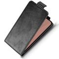 Google Pixel 11/11 Pro vertikalt flip-etui med stativ - svart