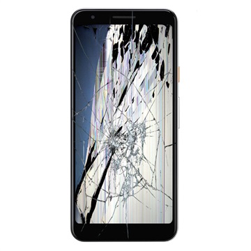 Reparasjon av Google Pixel 3a LCD-display & Berøringsskjerm - Svart