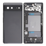 Google Pixel 6 Bakdeksel - Svart