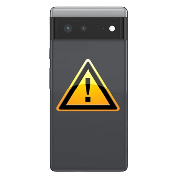 Utskifting av Google Pixel 6 Bakdeksel - Svart