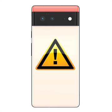 Utskifting av Google Pixel 6 Bakdeksel - Kinda Coral
