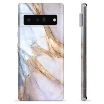 Google Pixel 6 Pro TPU-deksel - Elegant Marmor