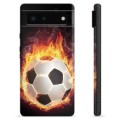 Google Pixel 6 TPU-deksel - Fotballflamme