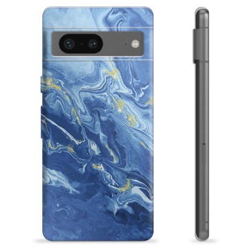 Google Pixel 7 TPU-deksel - Fargerik Marmor