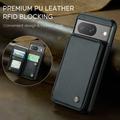Google Pixel 8 Caseme C22 etui RFID-kortlommebok