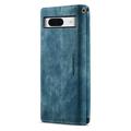 Google Pixel 8 Caseme C30 Multifunksjonell Lommebok-deksel - Blå