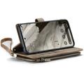 Google Pixel 8 Caseme C30 Multifunksjonell Lommebok-deksel - Brun