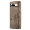 Google Pixel 8 Caseme C30 Multifunksjonell Lommebok-deksel - Brun