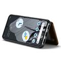 Google Pixel 8 Pro Caseme C22-etui RFID-kortlommebok - brun
