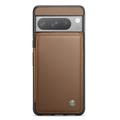 Google Pixel 8 Pro Caseme C22-etui RFID-kortlommebok - brun