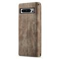 Google Pixel 8 Pro Caseme C30 Multifunksjonell Lommebok-deksel - Brun